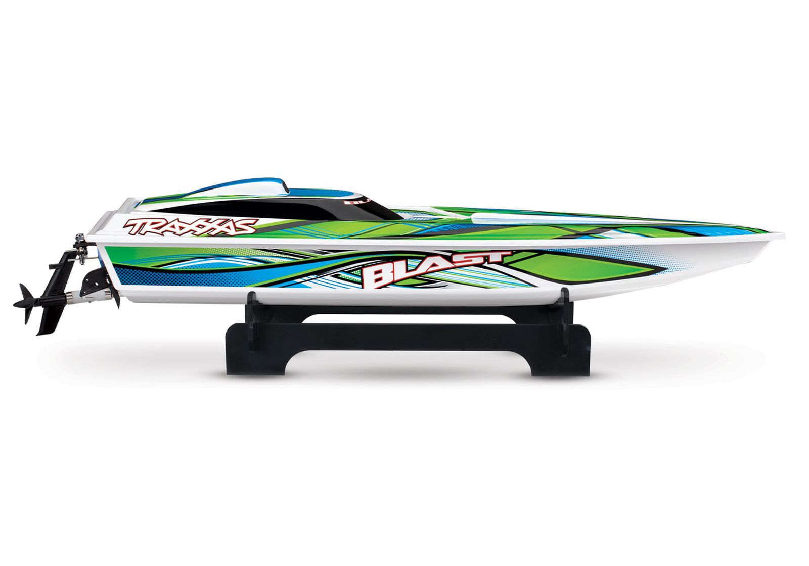 Blast Rtr Boat W/Esc With Tq Radio System (GRN)
