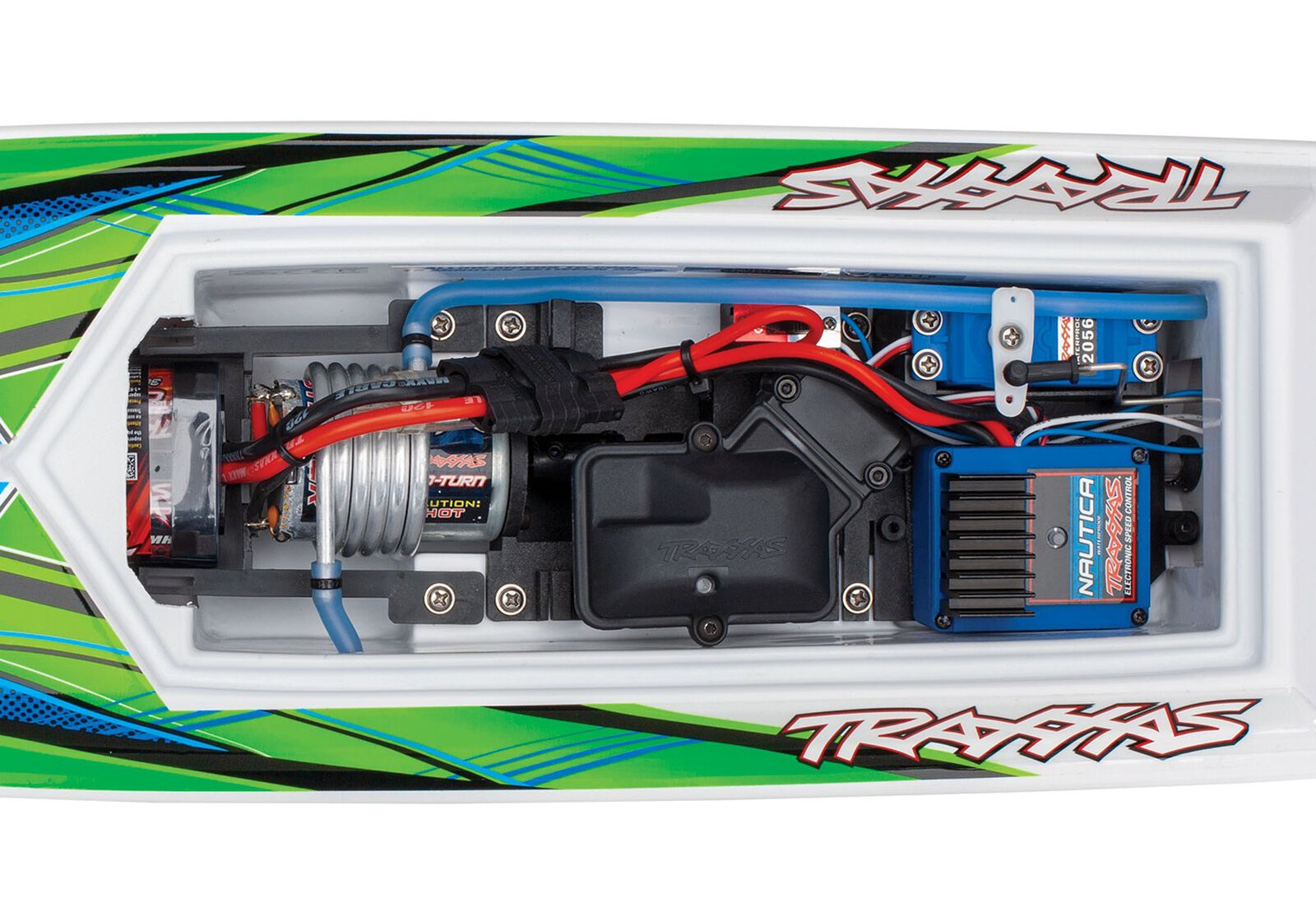 Blast Rtr Boat W/Esc With Tq Radio System (GRN)