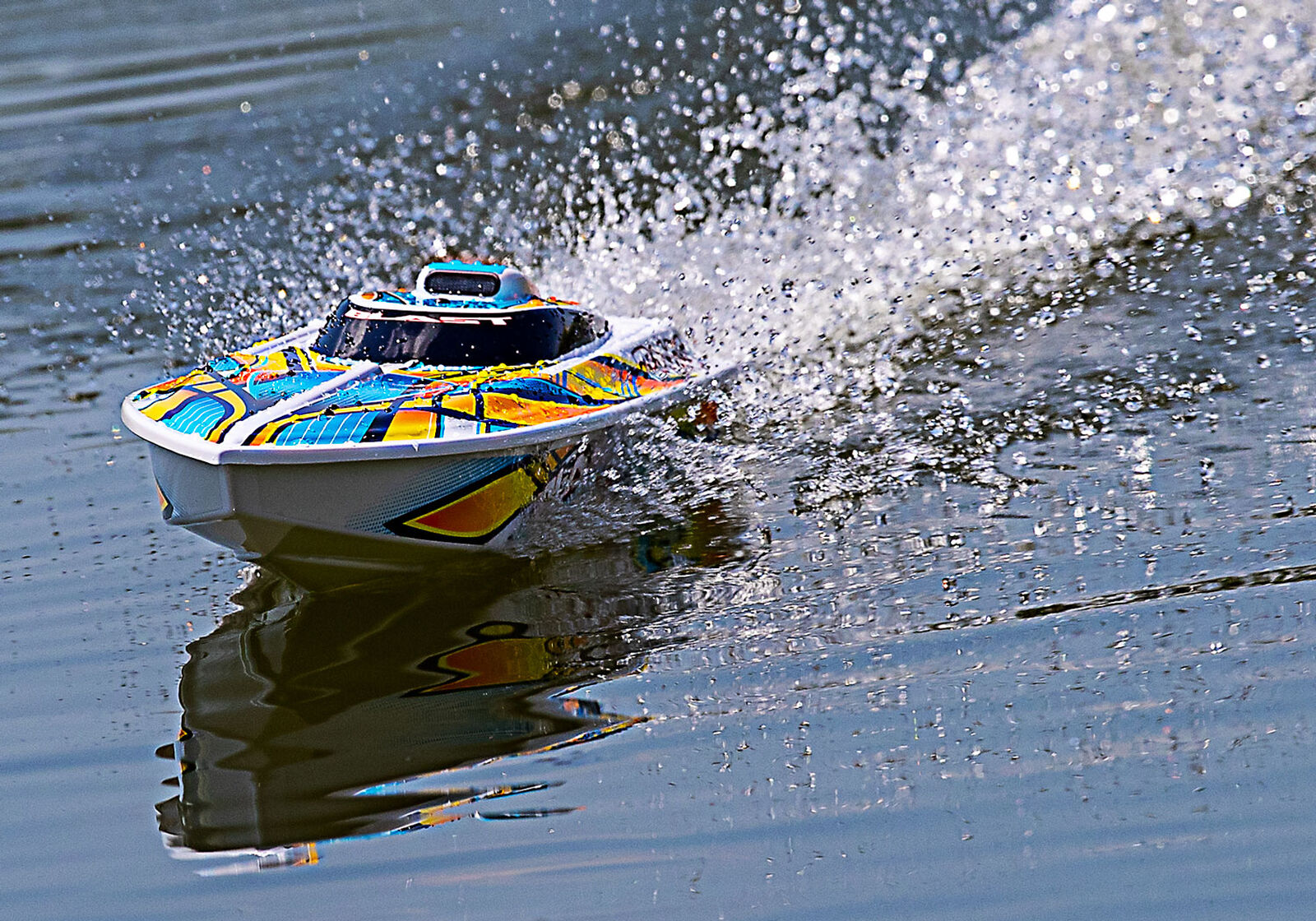 Blast Rtr Boat W/Esc With Tq Radio System (ORNG)