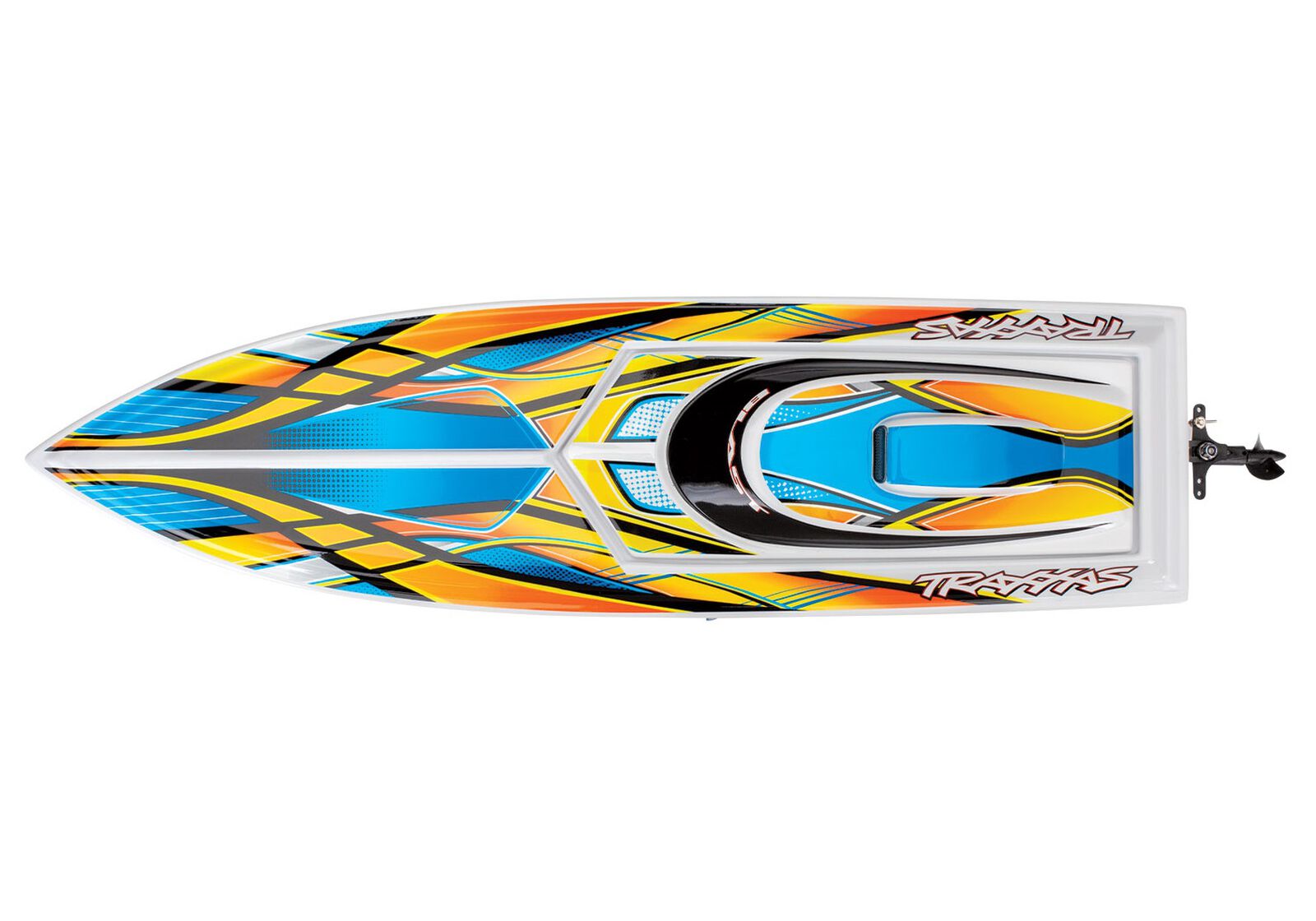 Blast Rtr Boat W/Esc With Tq Radio System (ORNG)
