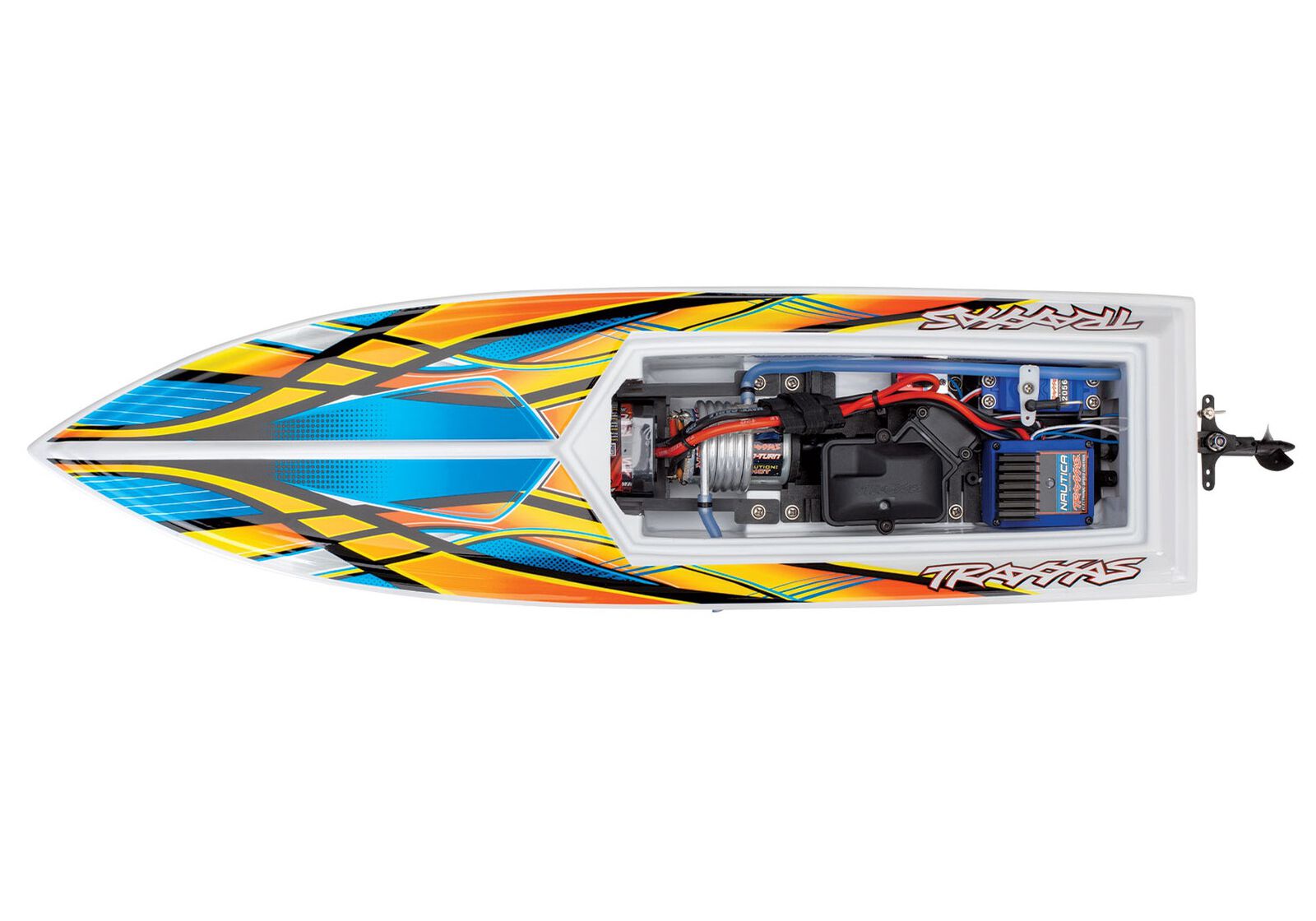 Blast Rtr Boat W/Esc With Tq Radio System (ORNG)