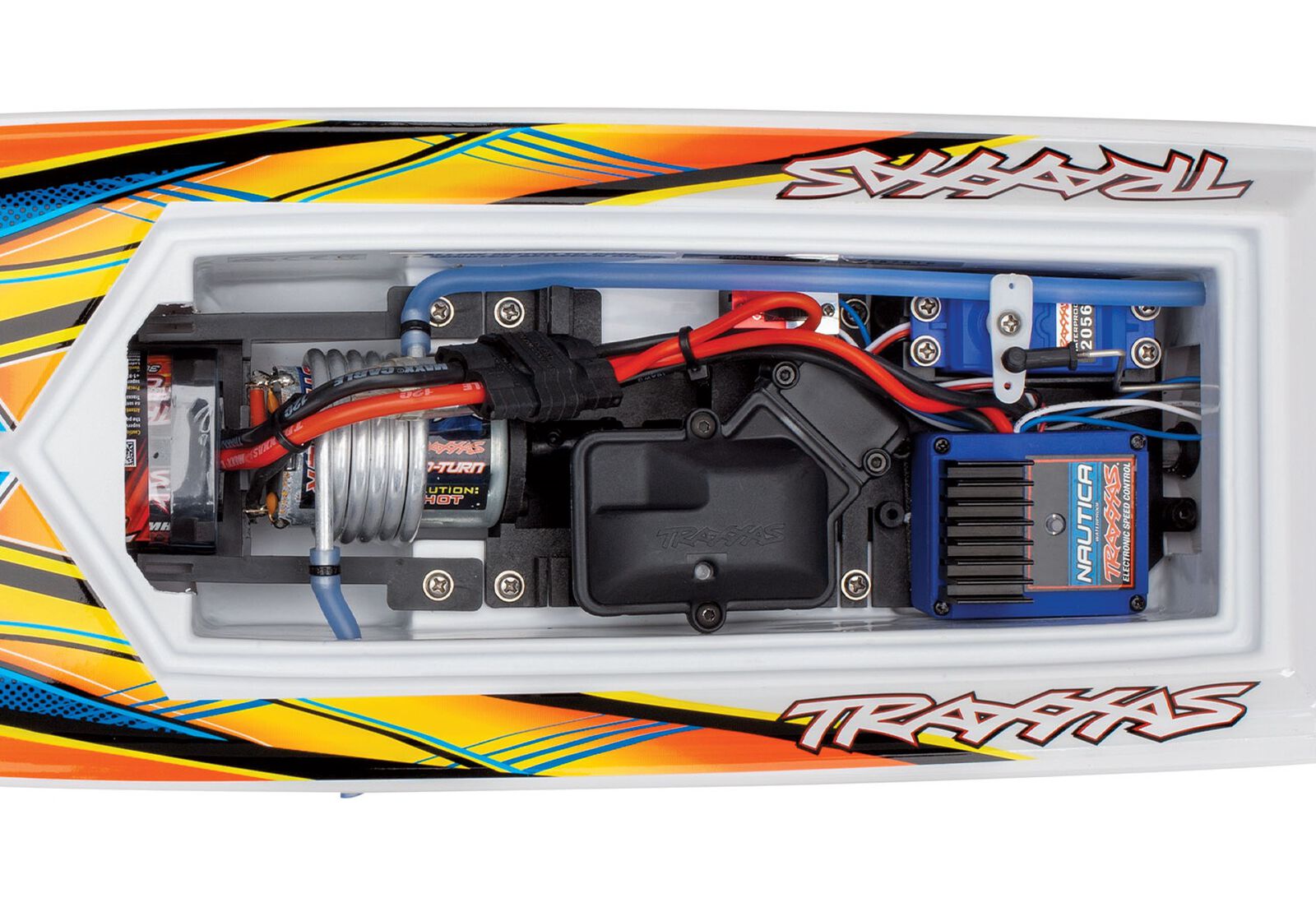 Blast Rtr Boat W/Esc With Tq Radio System (ORNG)