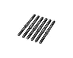 RC10 B7/B7D Fin Titanium Turnbuckle (Stealth Black) (6)