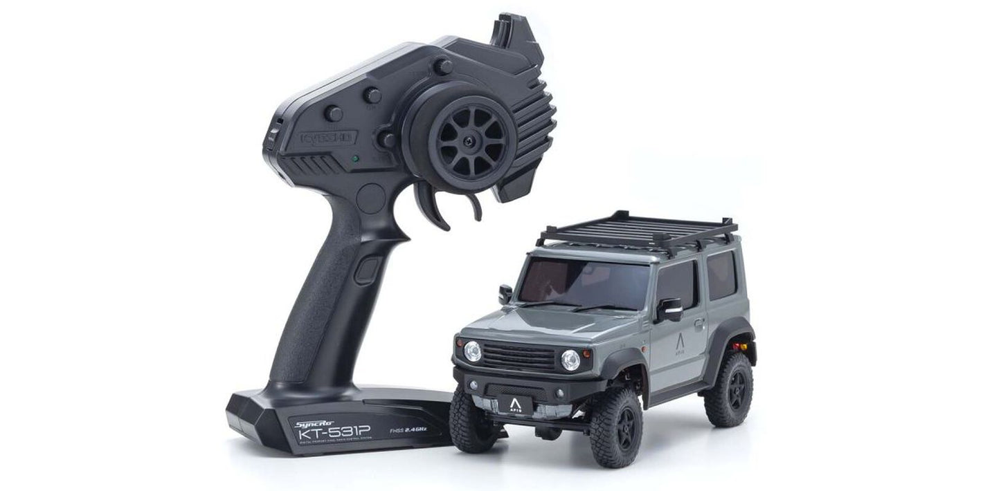 Mini-Z 4x4 Suzuki Jimny, APIO TS4 Medium Gray