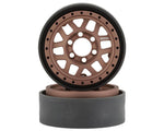 KMC 1.9" XD229 Machete V2 Beadlock Crawler Wheels (Bronze) (2)