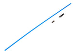Traxxas Antenna, tube (1)/ vinyl antenna cap (1)/ wire retainer (1) 1726