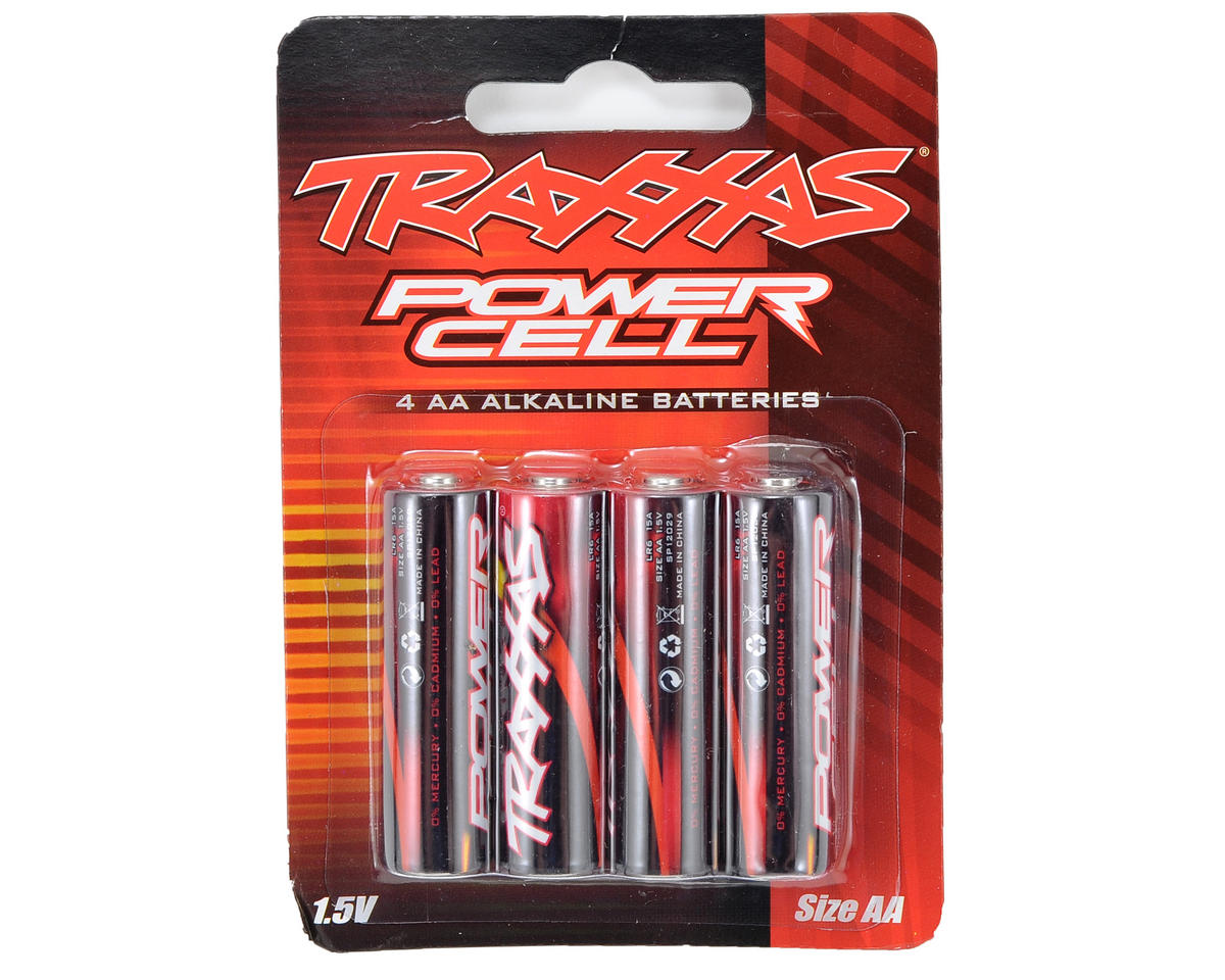 Traxxas Power Cell AA Alkaline Batteries (4) 2914