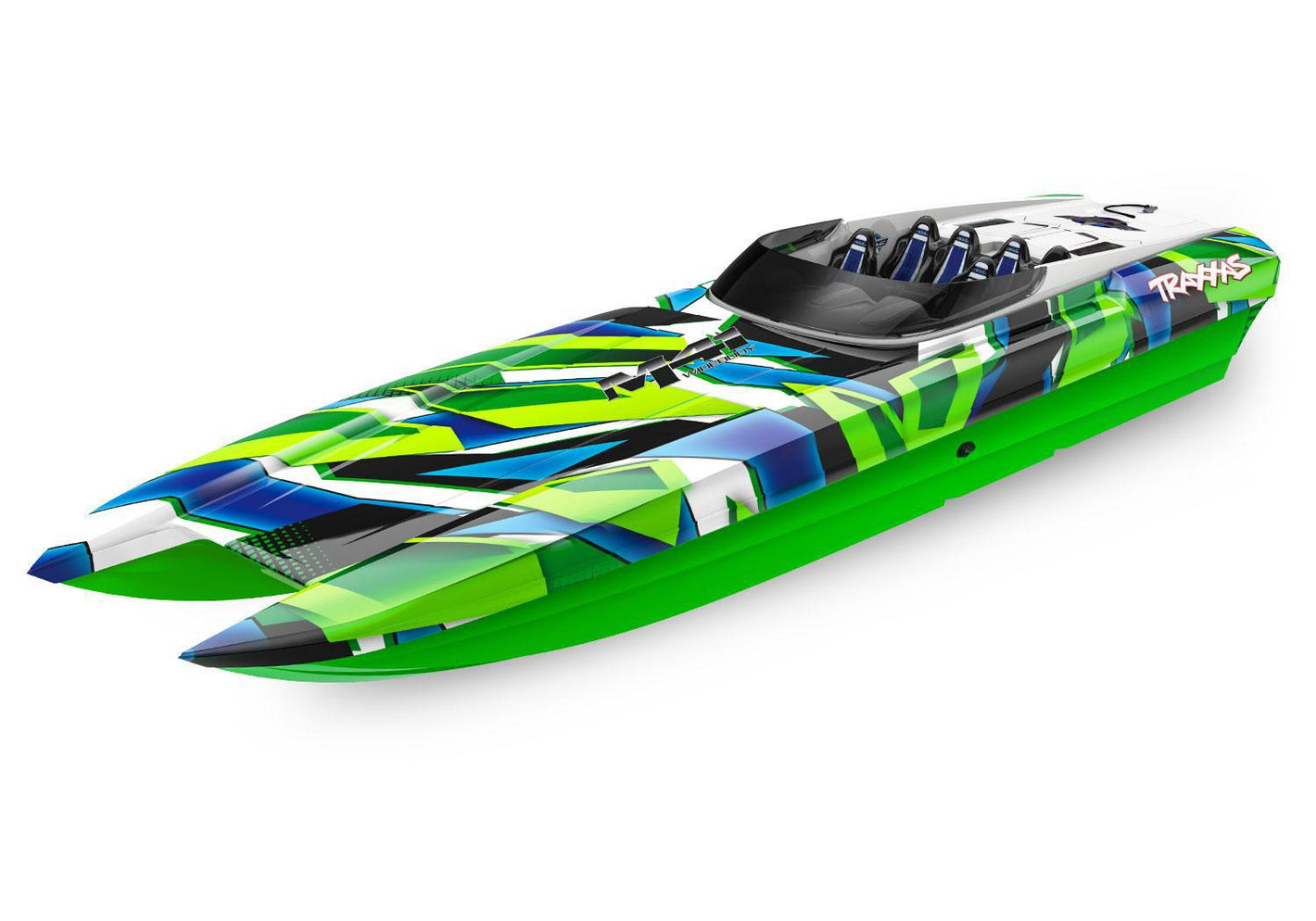 Traxxas DCB M41 Widebody 40" Catamaran High Performance 6S Race Boat (Green) 57046-4GRNR