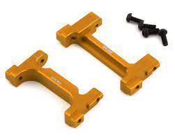 TRX-4M Aluminum Front & Rear Bumper Mounts (Gold)