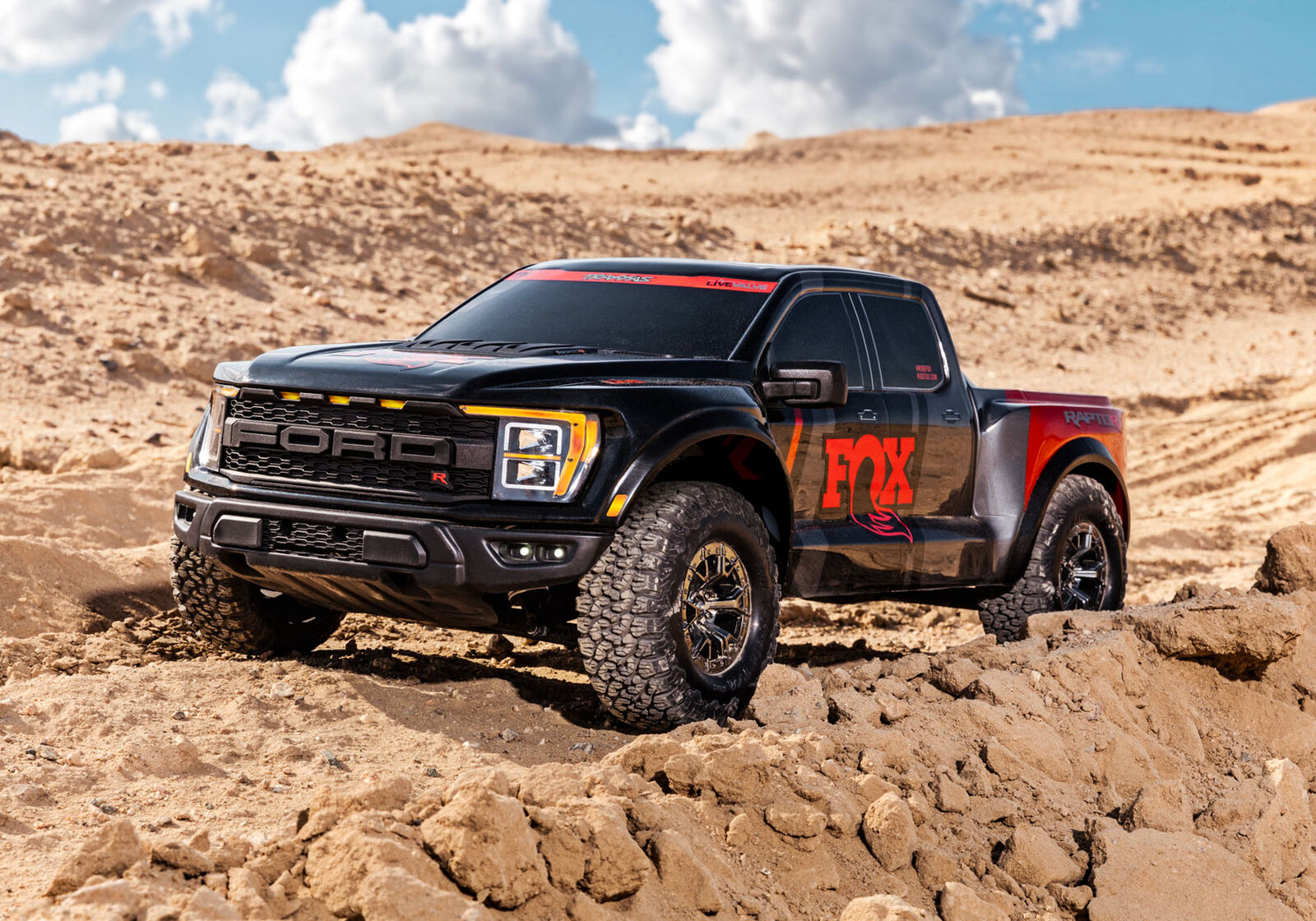 Ford Raptor R: 4X4 VXL 1/10 Scale 4X4 Brushless Replica Truck Fox