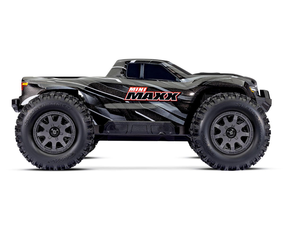 Traxxas Mini Maxx® Brushless 1/16 4WD RTR Monster Truck w/TQ™ 2.4Ghz Radio, Battery