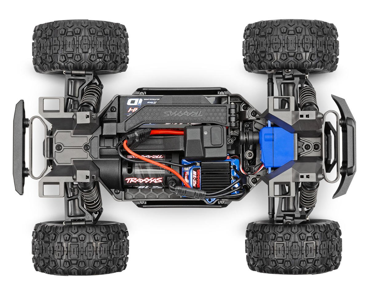 Traxxas Mini Maxx® Brushless 1/16 4WD RTR Monster Truck w/TQ™ 2.4Ghz Radio, Battery