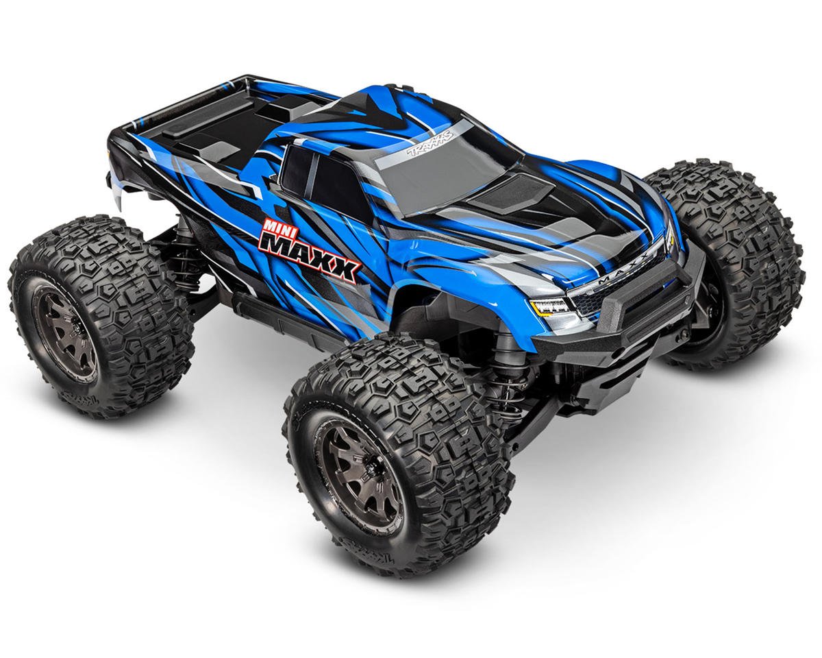 Traxxas Mini Maxx® Brushless 1/16 4WD RTR Monster Truck w/TQ™ 2.4Ghz Radio, Battery