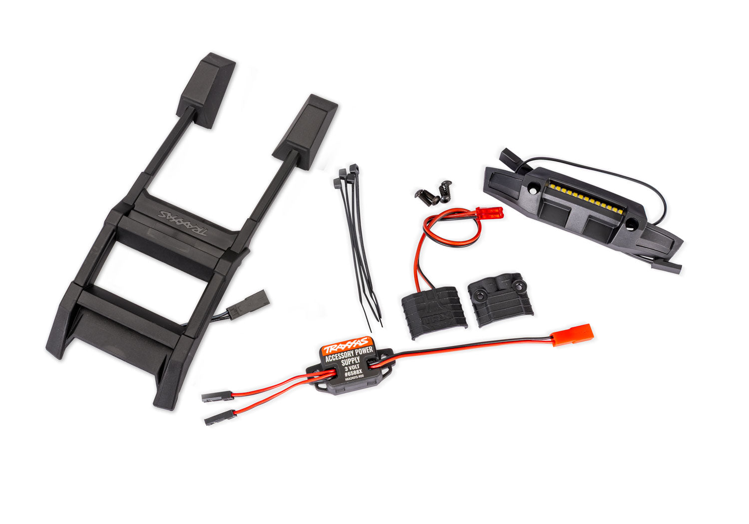 Traxxas Mini XRT® Complete LED Light Kit w/Front Bumper, Roof Skid & Power Supply