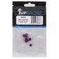 3mm Aluminum Locknuts (Purple) (8)