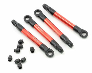Traxxas 7018X Aluminum Push Rod Set (Red) (4), 1/16 Slash (TRA7018X)