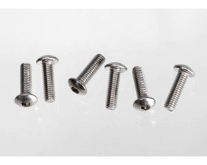 3x10 Stainless Steel Button Head Screws (6)