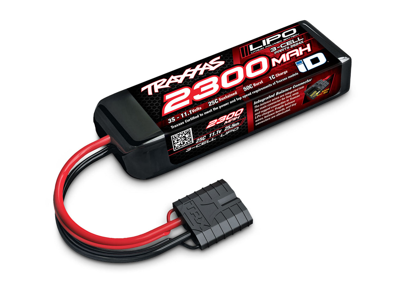 2300 mAh 11.1 Volt 3-Cell LiPo Battery