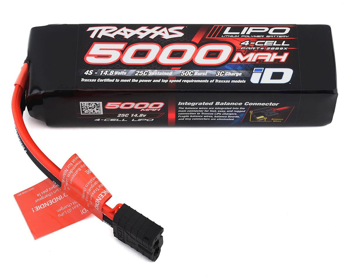 4S 25C LiPo Battery (14.8V/5000mAh)