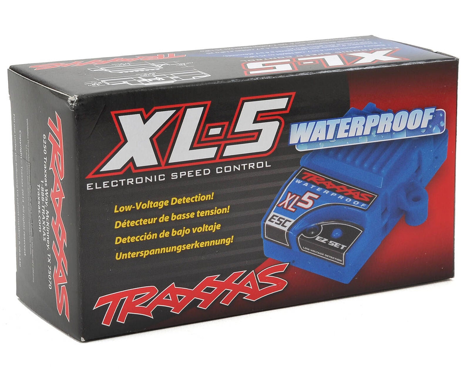 XL-5 Waterproof Esc W/Low Voltage Detection