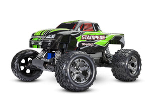 Stampede Monster Truck w/Battery & USB-C Charger Green