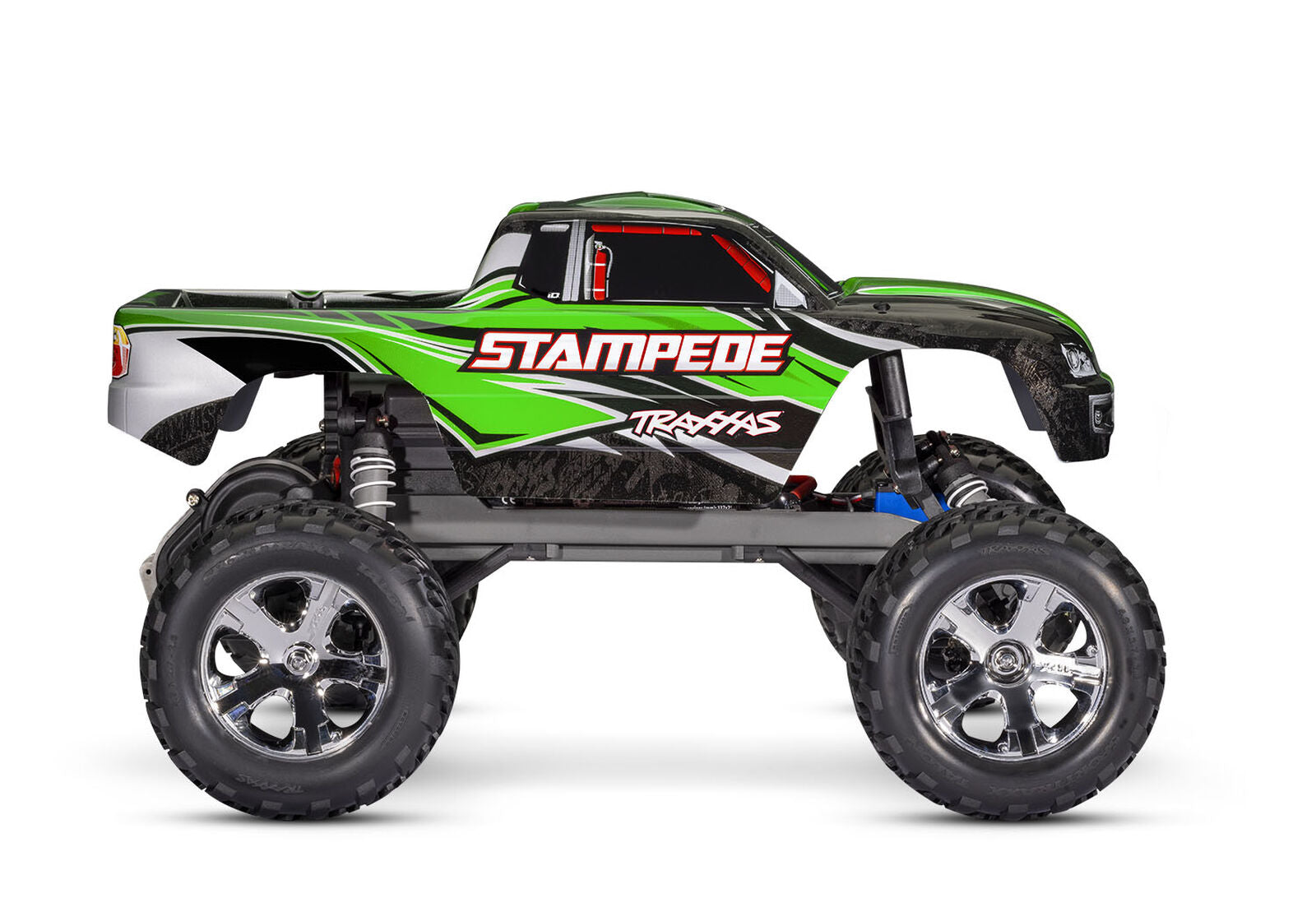 Stampede Monster Truck w/Battery & USB-C Charger Green