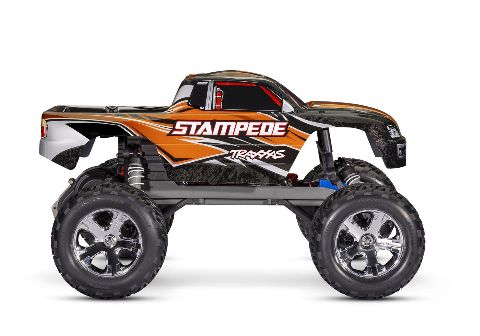 Stampede Monster Truck w/Battery & USB-C Charger Orange