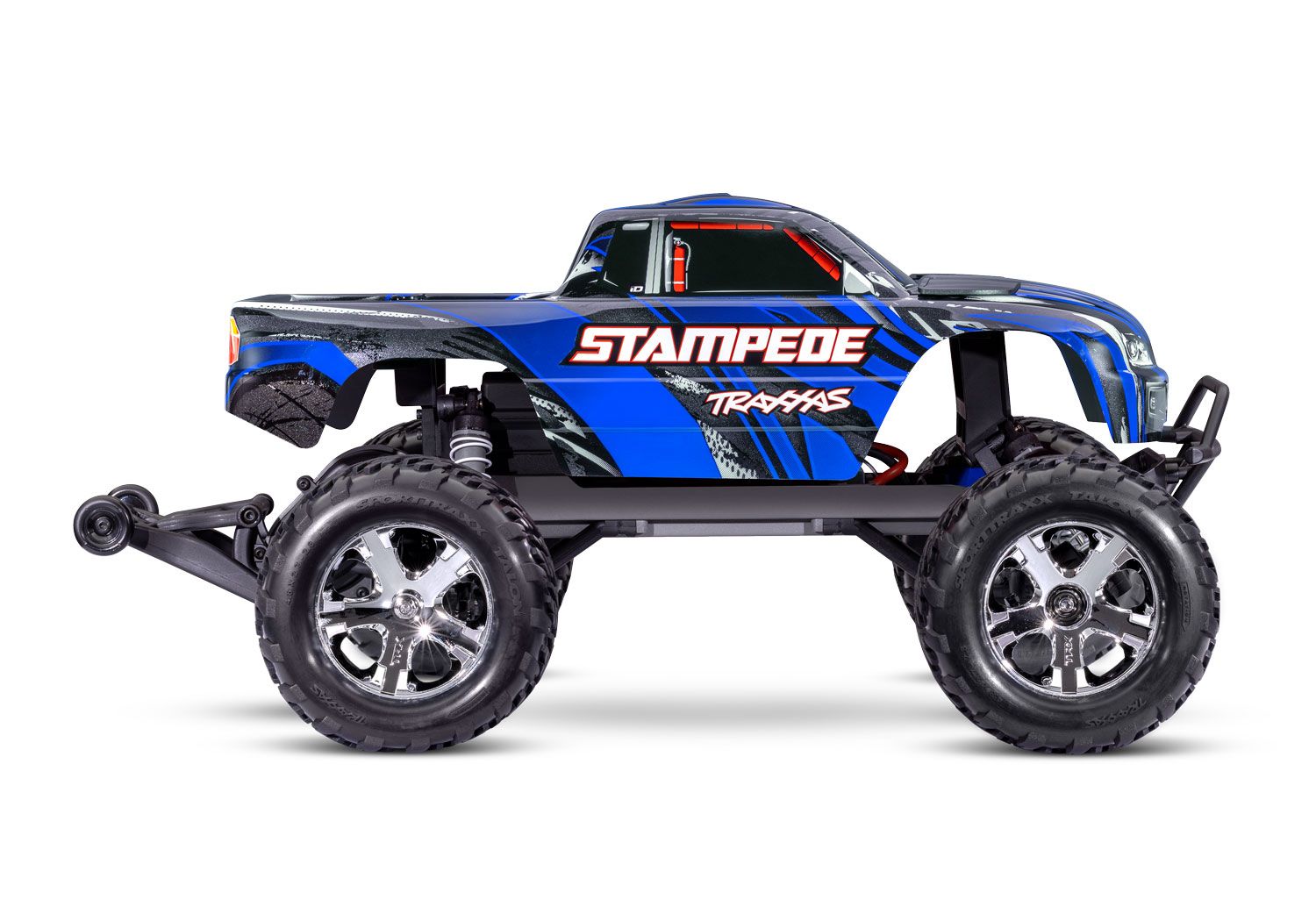 Stampede 2WD HD W/USB-C (Blue)