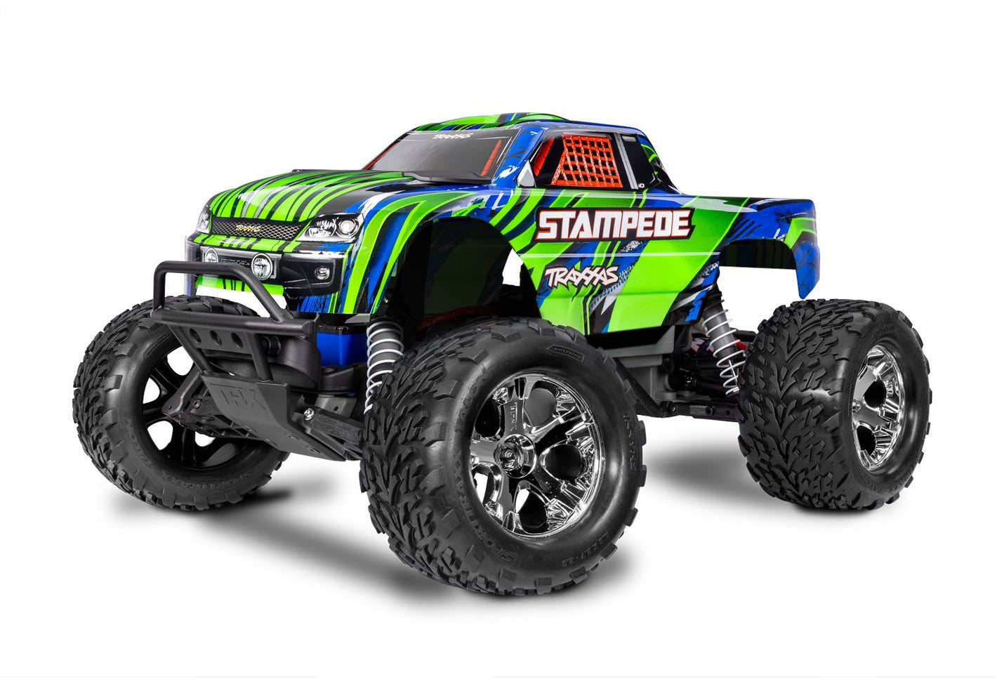 Stampede 2WD HD W/USB-C (Green)