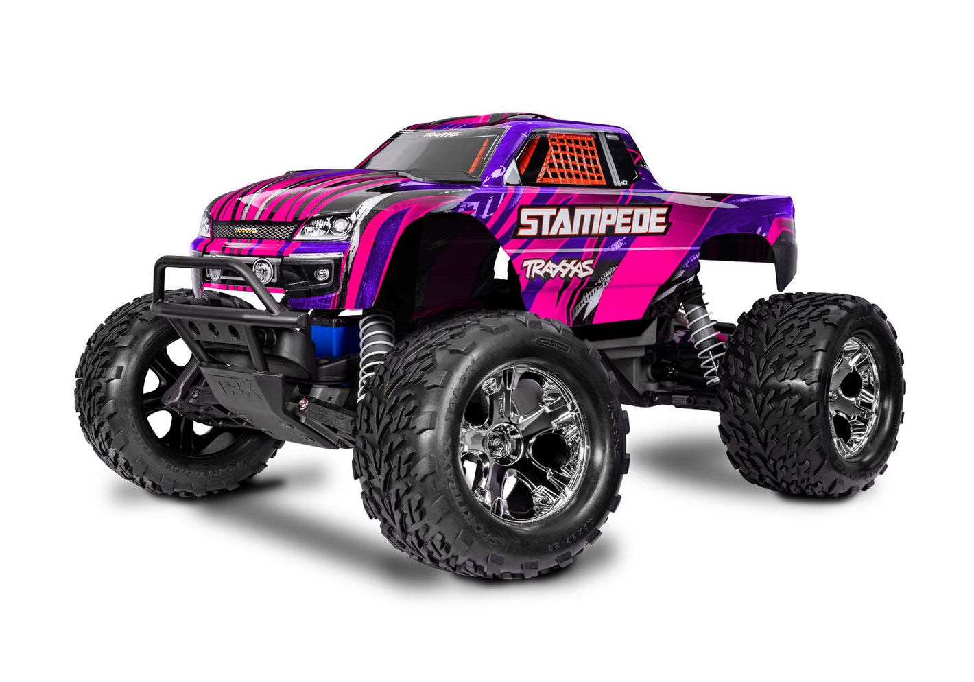 Stampede 2WD HD W/USB-C (Pink)