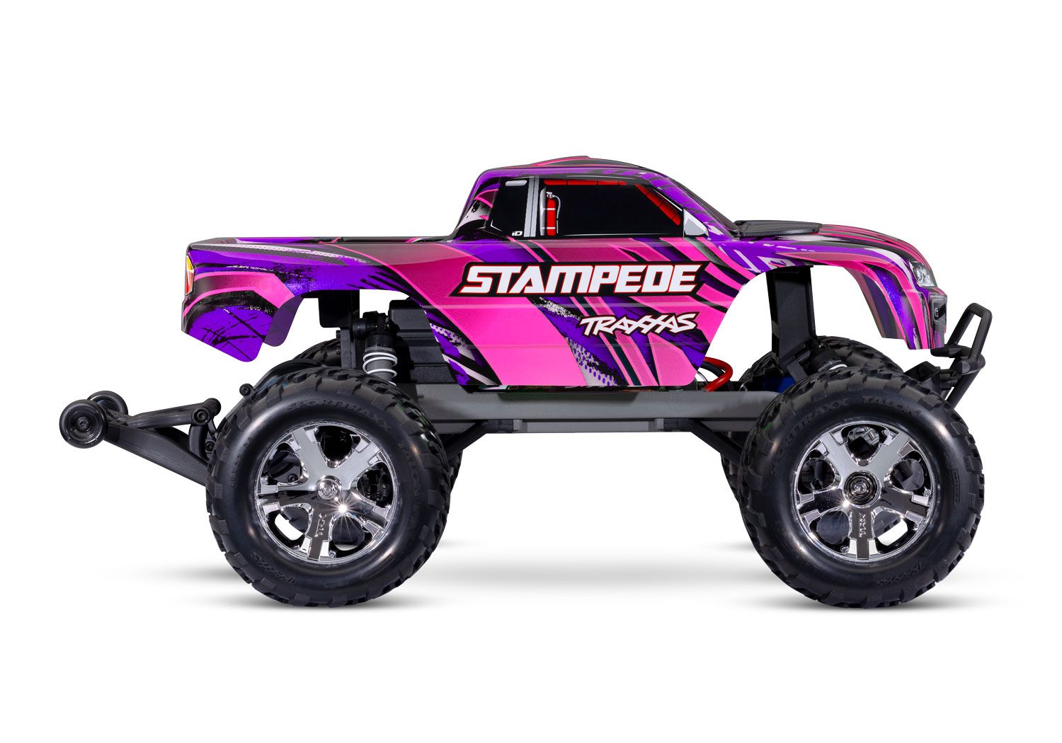 Stampede 2WD HD W/USB-C (Pink)