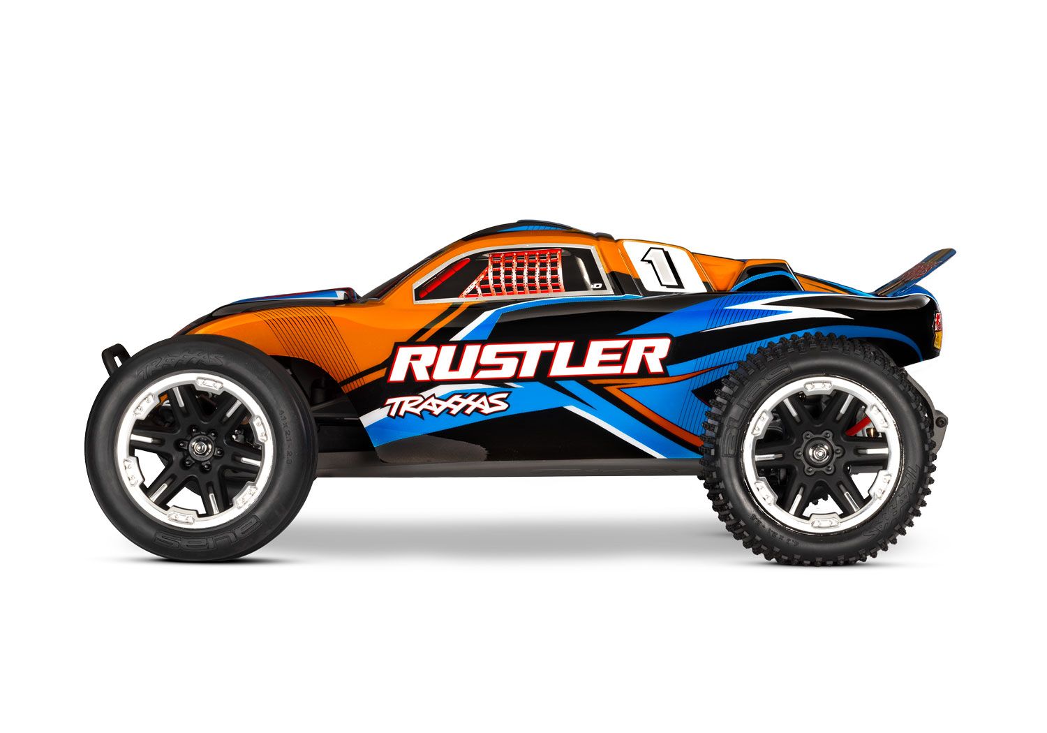 Rustler 2WD HD W/USB-C (Orange)