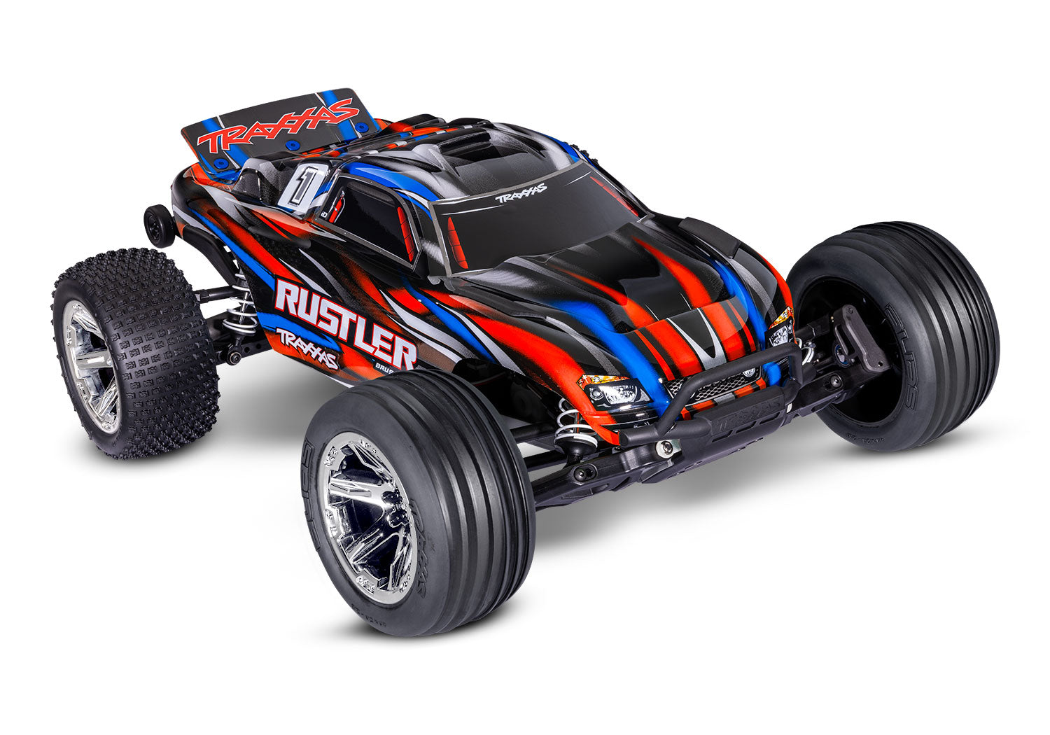 Traxxas Rustler BL-2s HD 1/10 RTR 2WD Brushless Stadium Truck w/BL-2s ESC & TQ 2.4GHz Radio