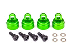 Traxxas Aluminum Ultra Shock Cap (Green) (4)