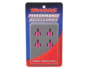 Traxxas Aluminum Ultra Shock Cap (Pink) (4)