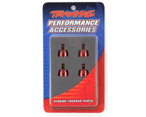 Traxxas Aluminum Ultra Shock Cap (Red) (4)