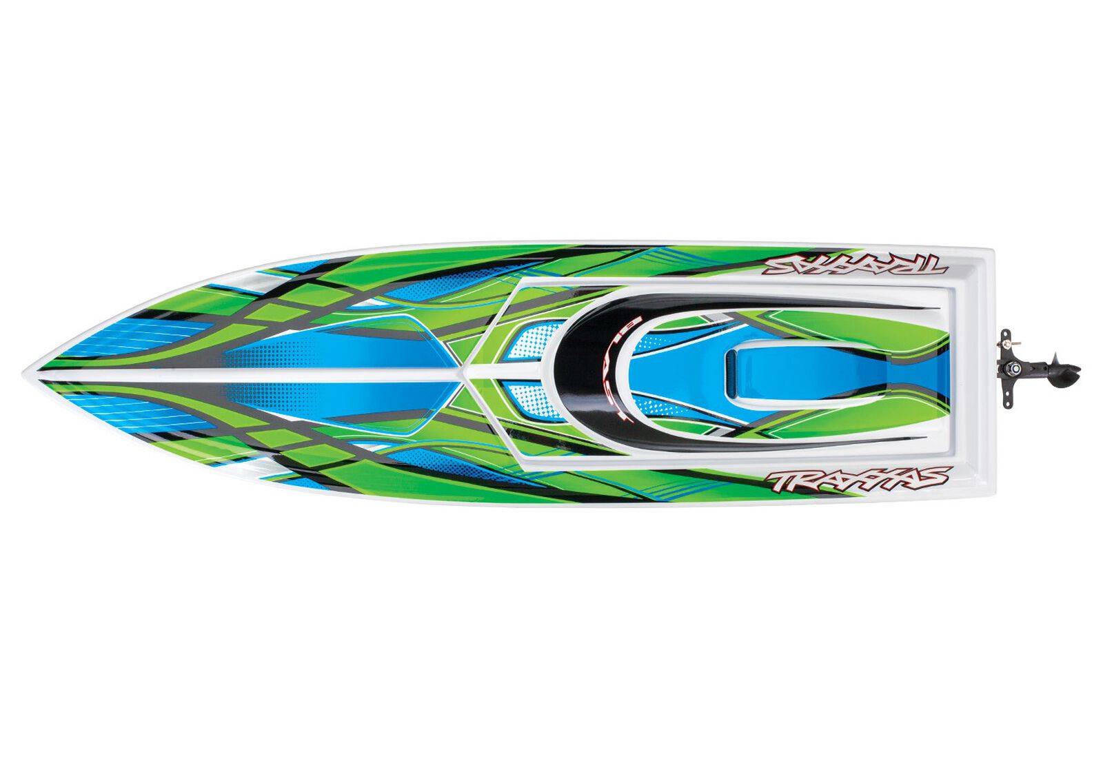 Blast Rtr Boat W/Esc With Tq Radio System (GRN)