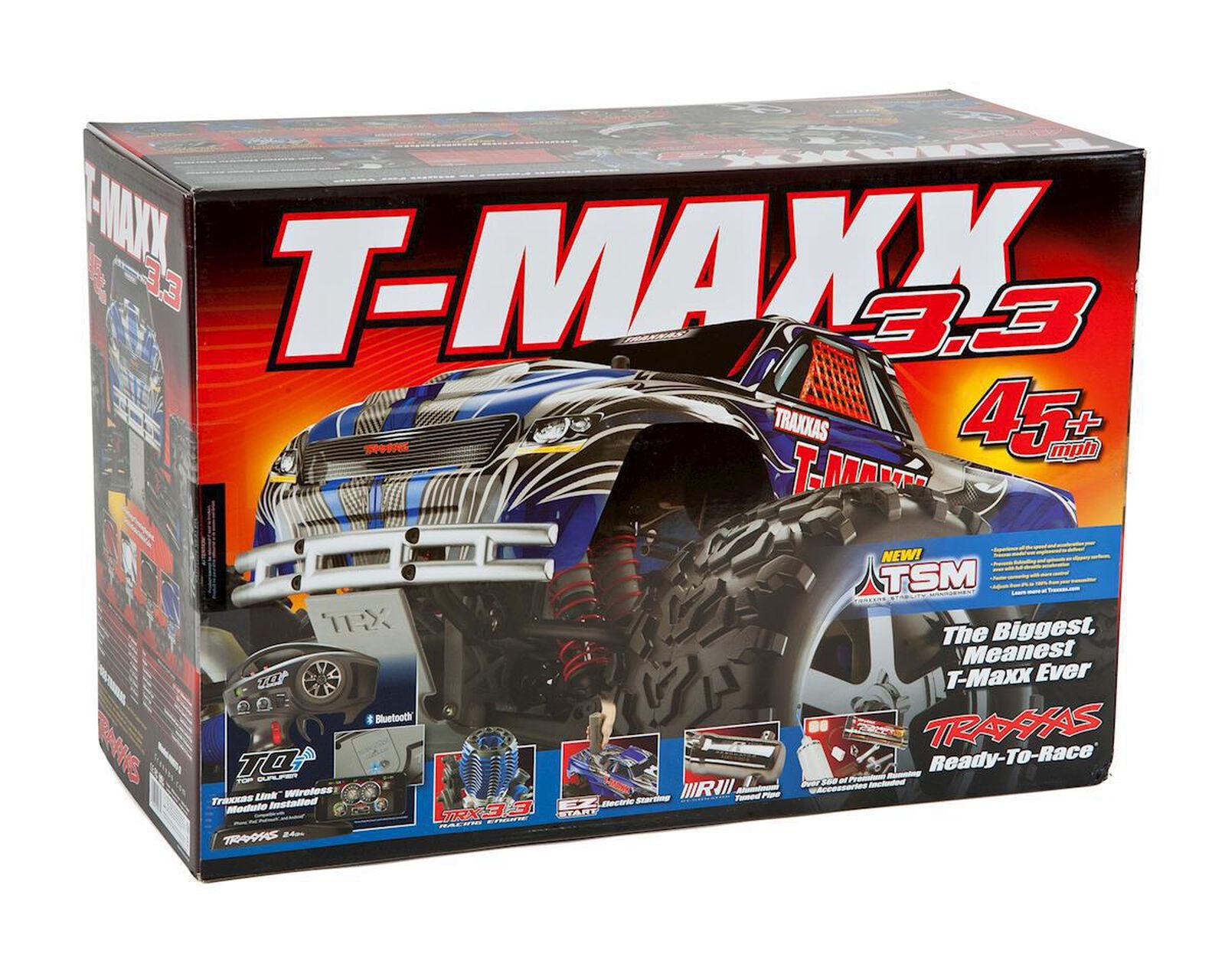 T-Maxx 3.3 4wd RTR Nitro Monster Truck Black