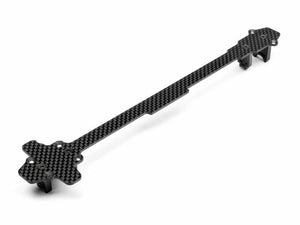 HPI Racing - Center Drive Shaft Cover Set, (Carbon Fiber), RS4 Sport 3 (Opt)