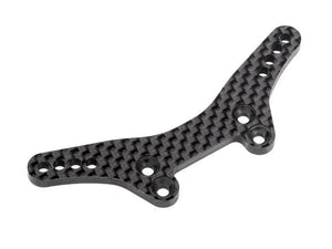 HPI114433 - SHOCK TOWER (FRONT/CARBON FIBER) W/SCREWS