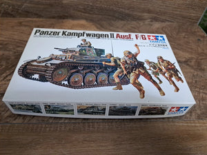 Panzer Kampfwagen II Ausf. F/G TAMIYA 35009 Military Series 9 FACTORY Sealed