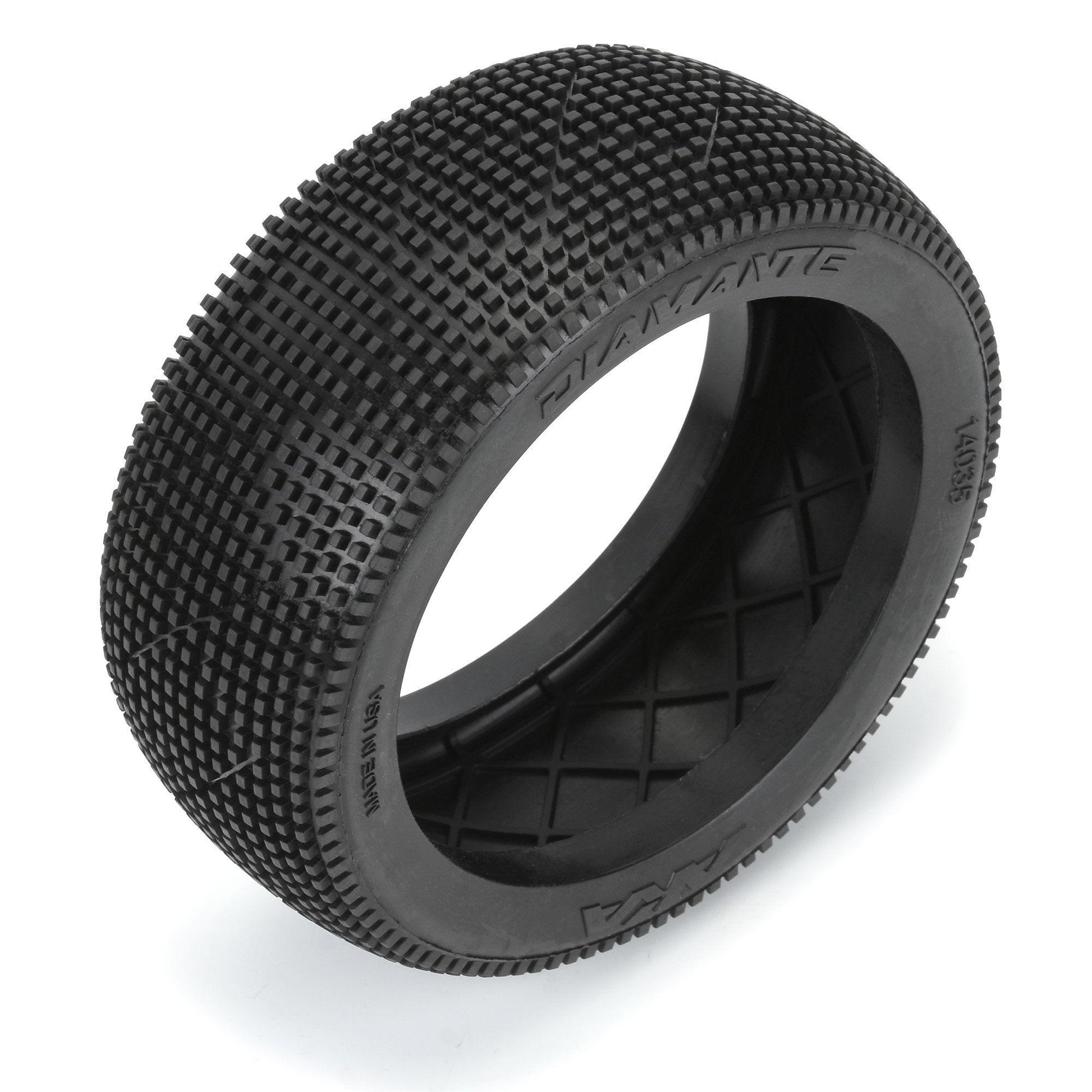 AKA 1/8 Diamante Medium Long Wear Front/Rear Off-Road Buggy Tires (2) AKA14035ZR