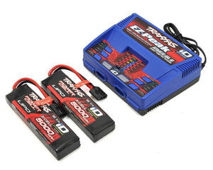 Traxxas EZ-Peak 3S "Completer Pack" Dual Multi-Chemistry Battery Charger w/Two Power Cell Batteries 2990