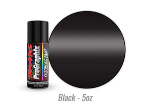 ProGraphix "Black" Custom R/C Lexan Spray Paint (5oz)