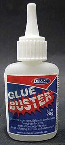 Deluxe-Materials Glue Buster CA Debonder (28g) - Hobby and Plastic Model CA