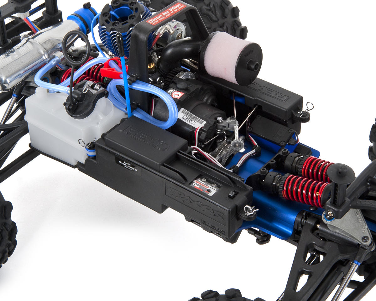 Traxxas Revo 3.3 4WD RTR Nitro Monster Truck w/TQi 2.4Ghz Radio, TSM, Batteries & DC Charger