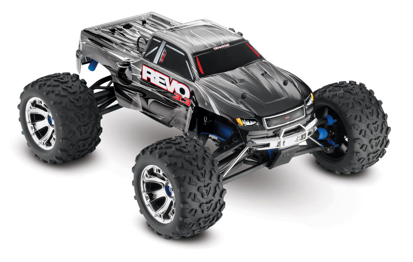 1/10 Revo 3.3 4wd RTR Nitro Monster Truck Silver