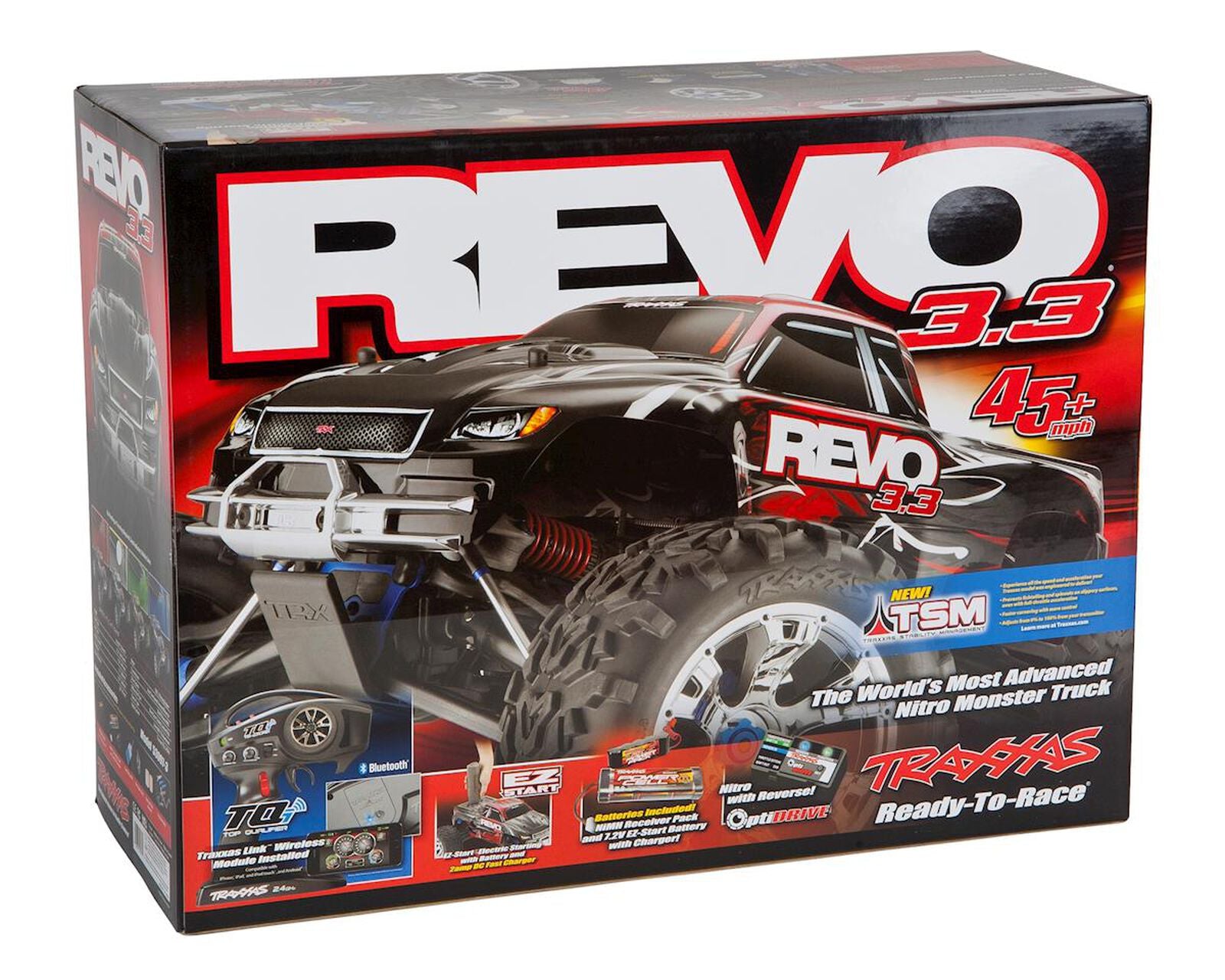 1/10 Revo 3.3 4wd RTR Nitro Monster Truck Silver