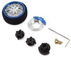 Type B Aluminum Transmitter Steering Wheel Set (Blue)