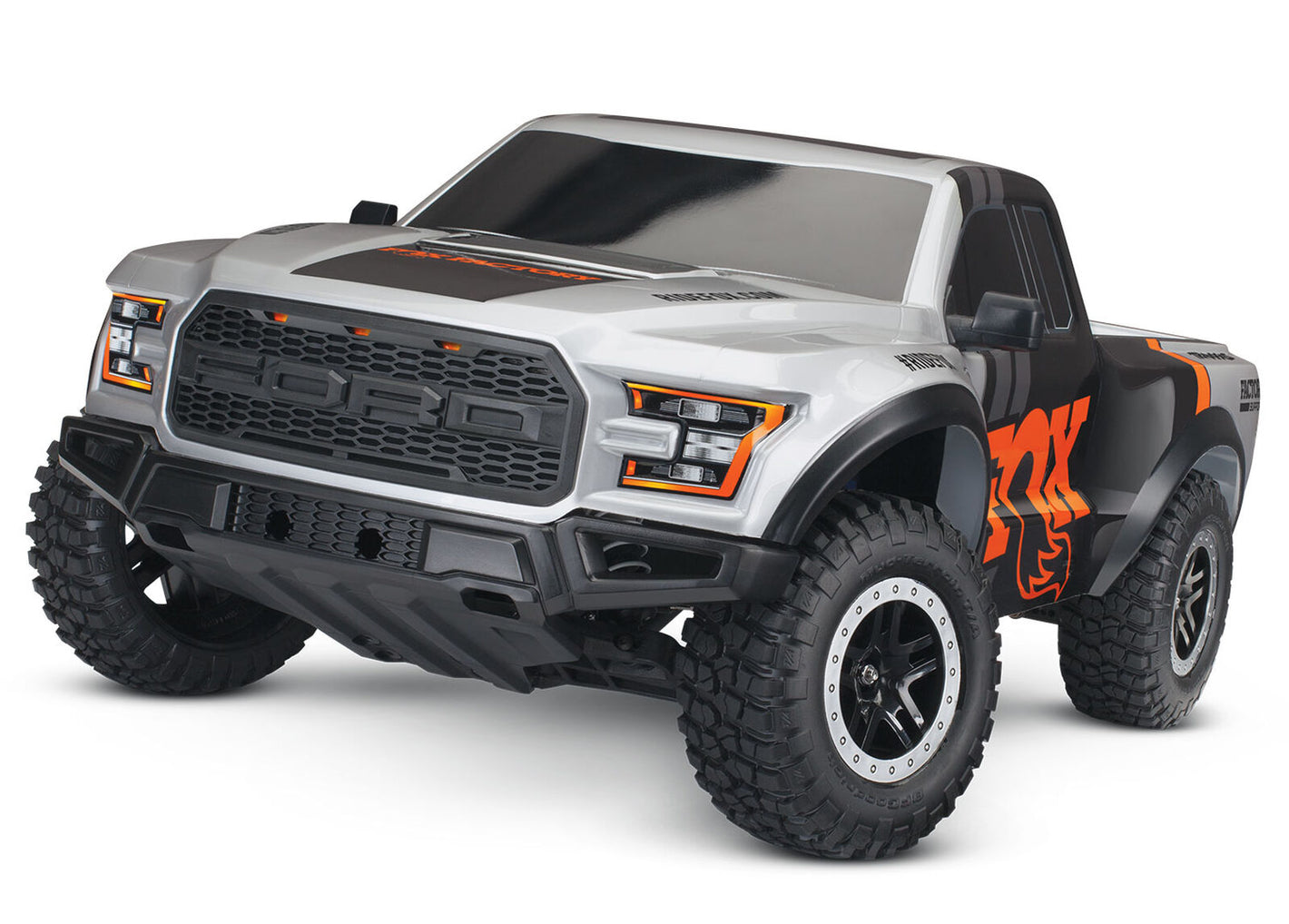 1/10 Scale Ford Raptor 2WD Brushed RTR USB-C Fox